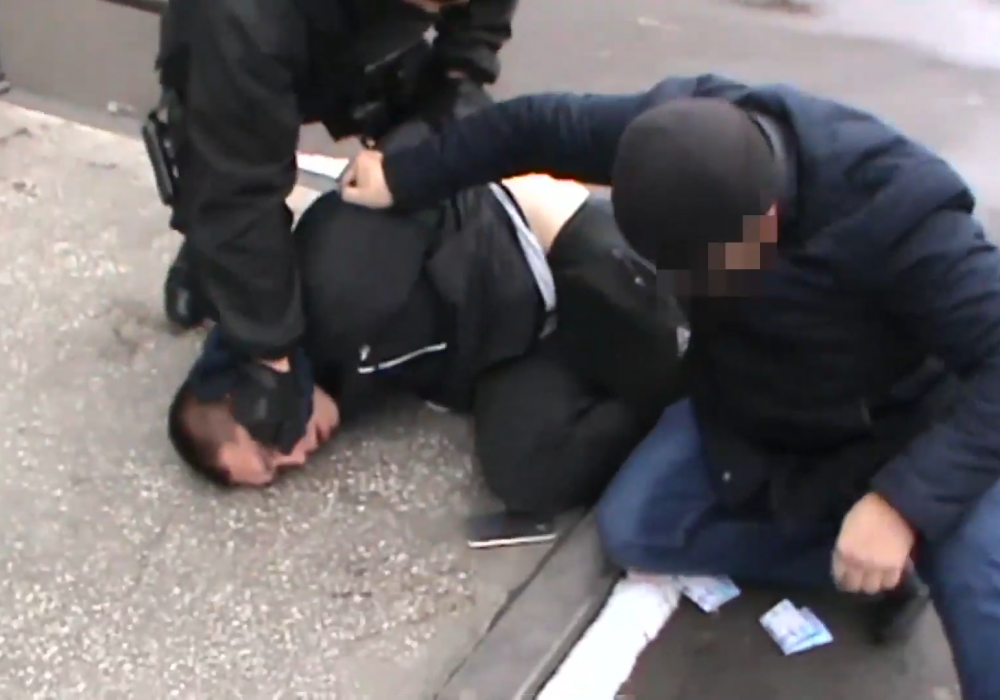 Арест наркоторговца