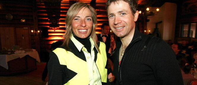 Н.Сантер и О.-Э. Бьорндален  Фото: сайт https://www.gazeta.ru