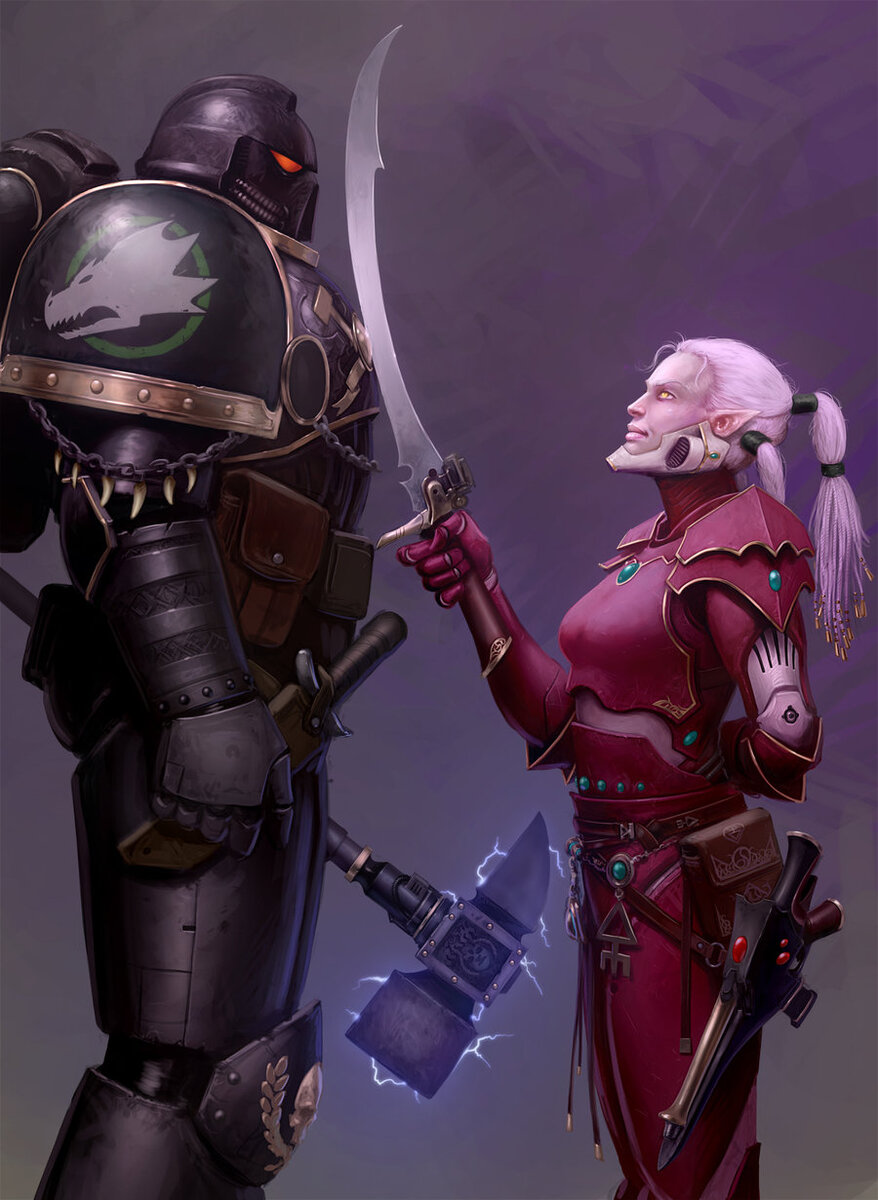 Эм... есть у кого-нибудь фиолетовая краска? Розовая тоже пойдет. Замазать бы