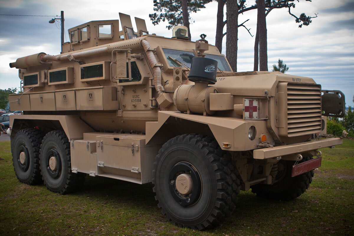 MRAP Cougar 6×6 санитарно-медицинский вариат войск США