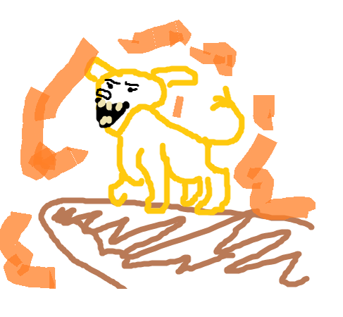 Ни на что не намекаю, но похоже на...хищника?