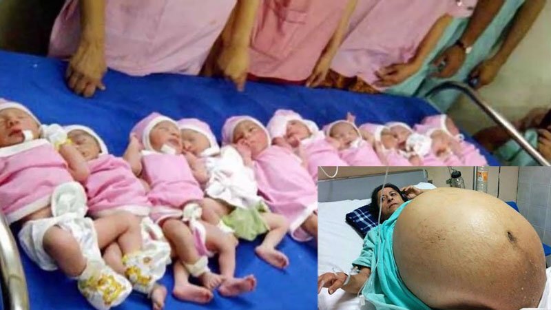 42-х летней Марии Фернандес, за 37 минут, удалось родить 11 детей, причем естественным путем. Все родившиеся малыши оказались мальчиками, 6 из которых — близнецы. Со здоровьем у появившихся на свет мальчуганов проблем нет. Эти роды также занесены в Книгу рекордов Гиннеса и пока что их никто не переплюнул.