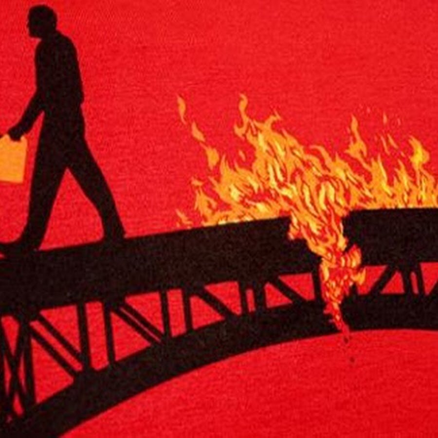 горящие мосты за спиной картинки