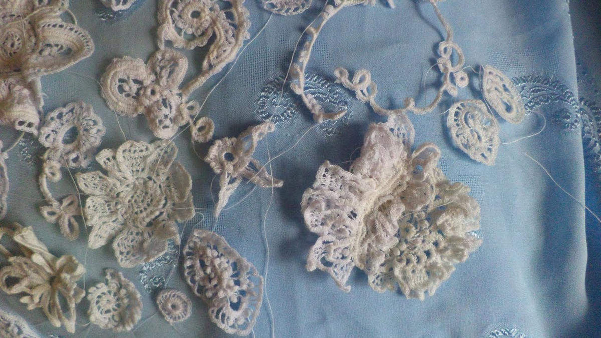 фото из сети свободный доступ элементы Ирландского кружева