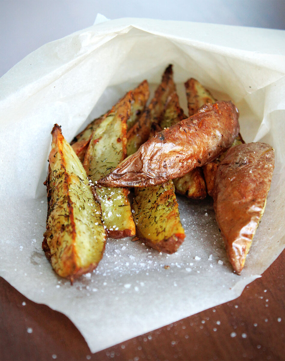 картофель по-деревенски