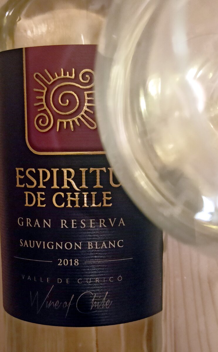 Espiritu De Chile - Sauvignon Blanc Gran Reserva, 2018