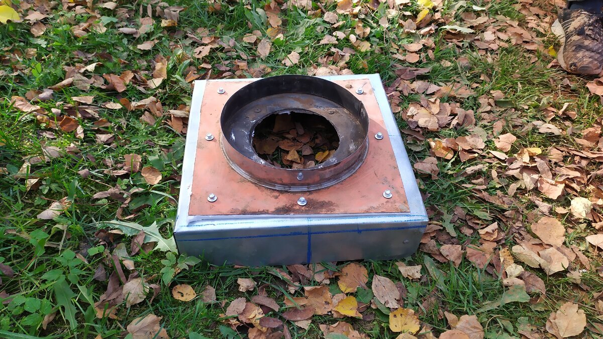 Переходник с кирпича на сэндвич.