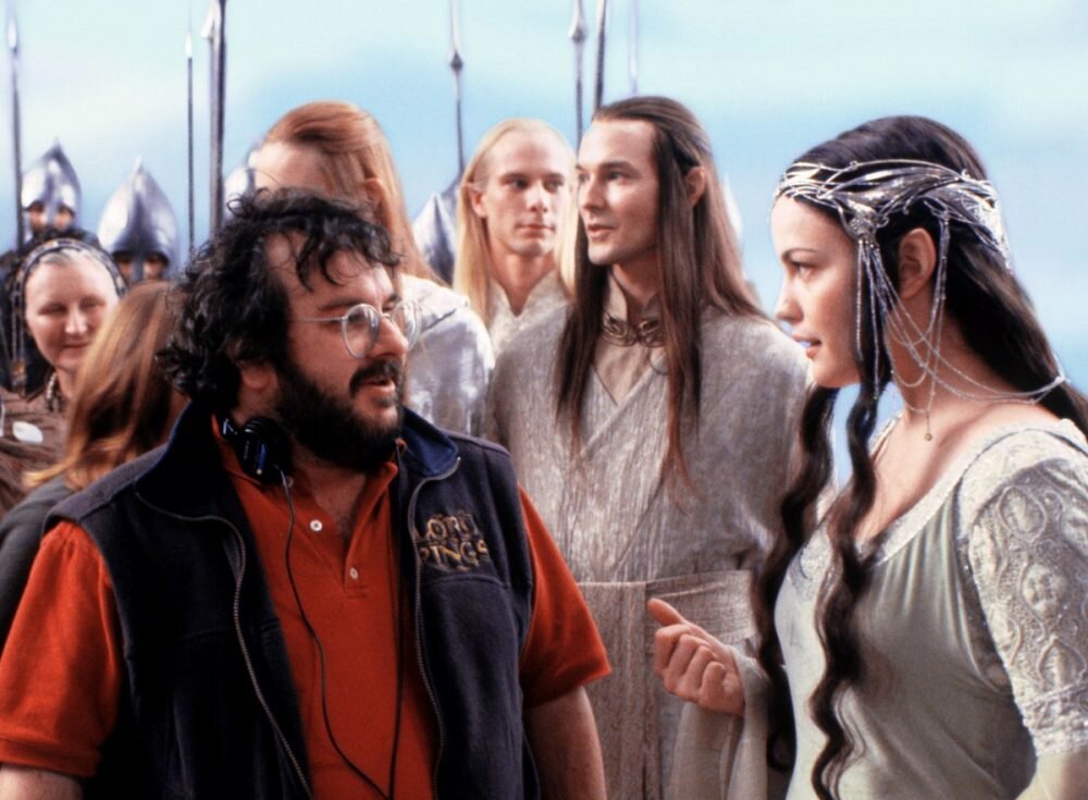 Съемки фильма "Властелин Колец" . Фото из Яндекс-подборок