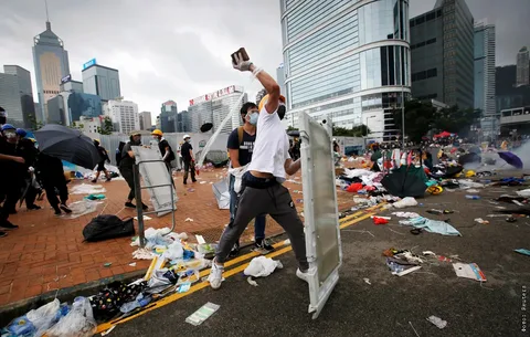 Падение оппозиции Гонконга