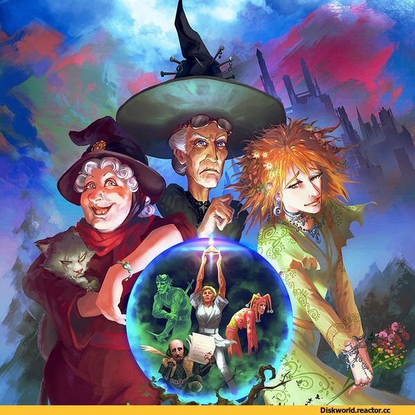 Гита Ягг, Эсмеральда Ветровоск и Маграт Чесногк - изображение из свободных источников.