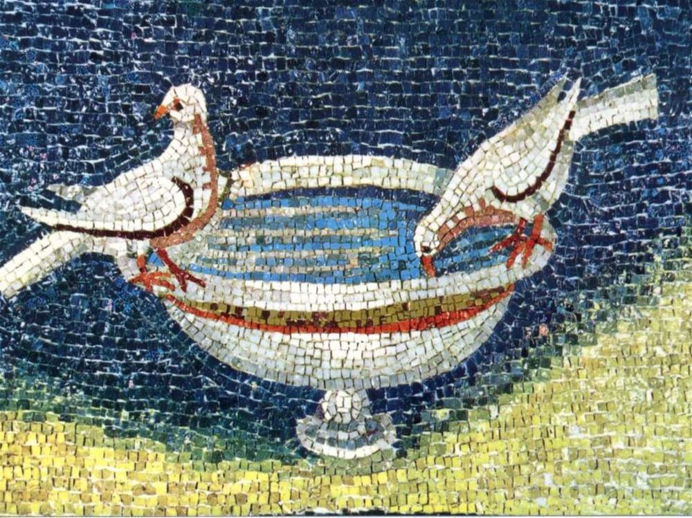 Мозаика из мавзолея Галлы Плацидии. Равенна