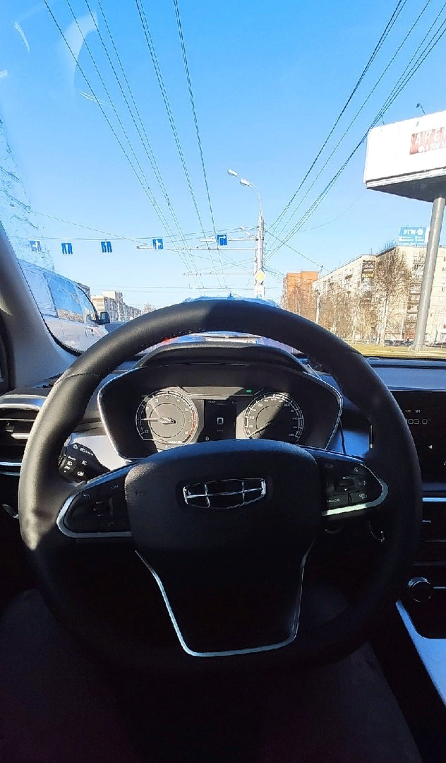 при таком положении руля машина ехала прямо, фото с форума