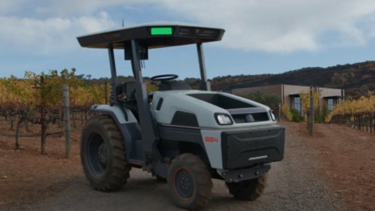 Фото: Официальный сайт Monarch Tractor Внешний вид нового трактора Monarch Tractor