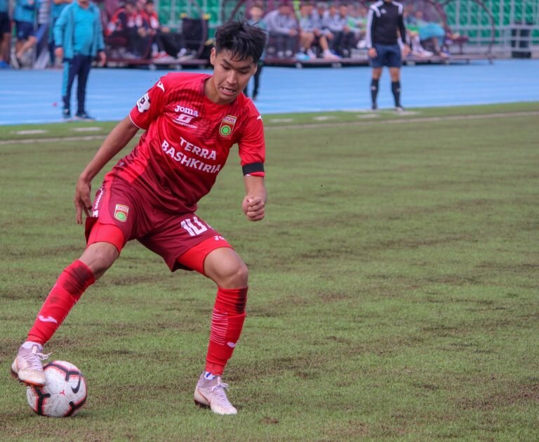 Еркебулан Сейдахмет в составе «Уфы»