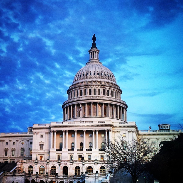 Здание резиденции Конгресса США. Фото из интернета.