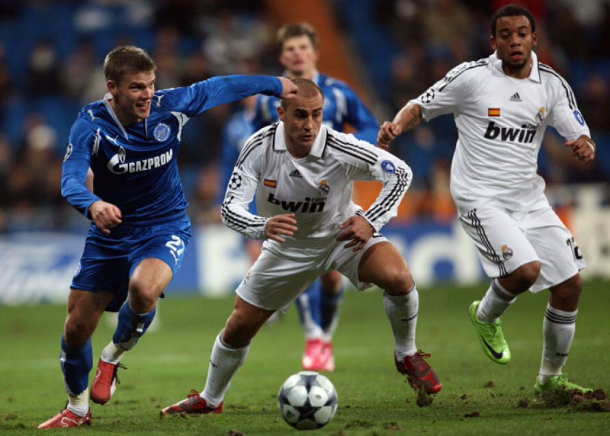 Матч Лиги Чемпионов. Зенит - Реал Мадрид