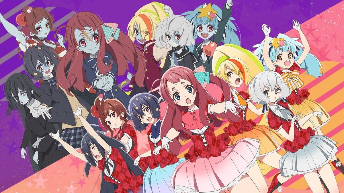 Аниме, которое Вам стоит посмотреть: Zombieland Saga/Зомбилэнд. Сага