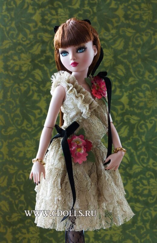 Кукла Элловайн Вайлд Позолоченная Тьма от Роберта Тоннера