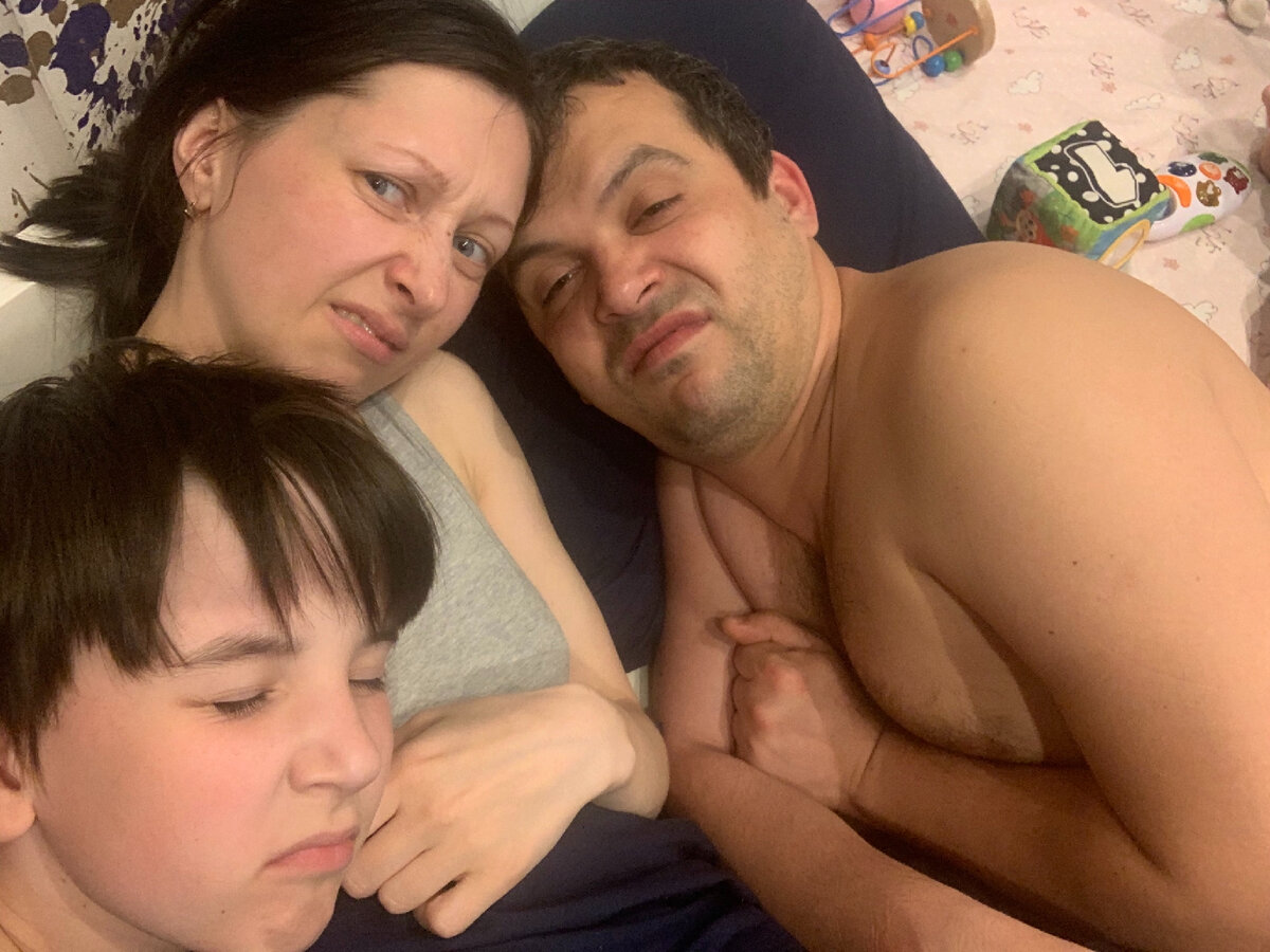 Наша счастливая семья:))