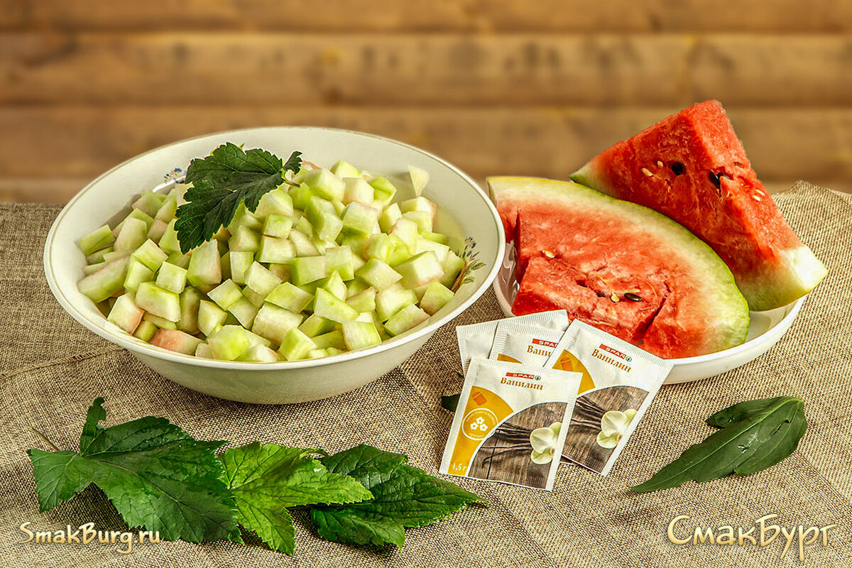 Простейшие ингредиенты для приготовления ароматного варенья