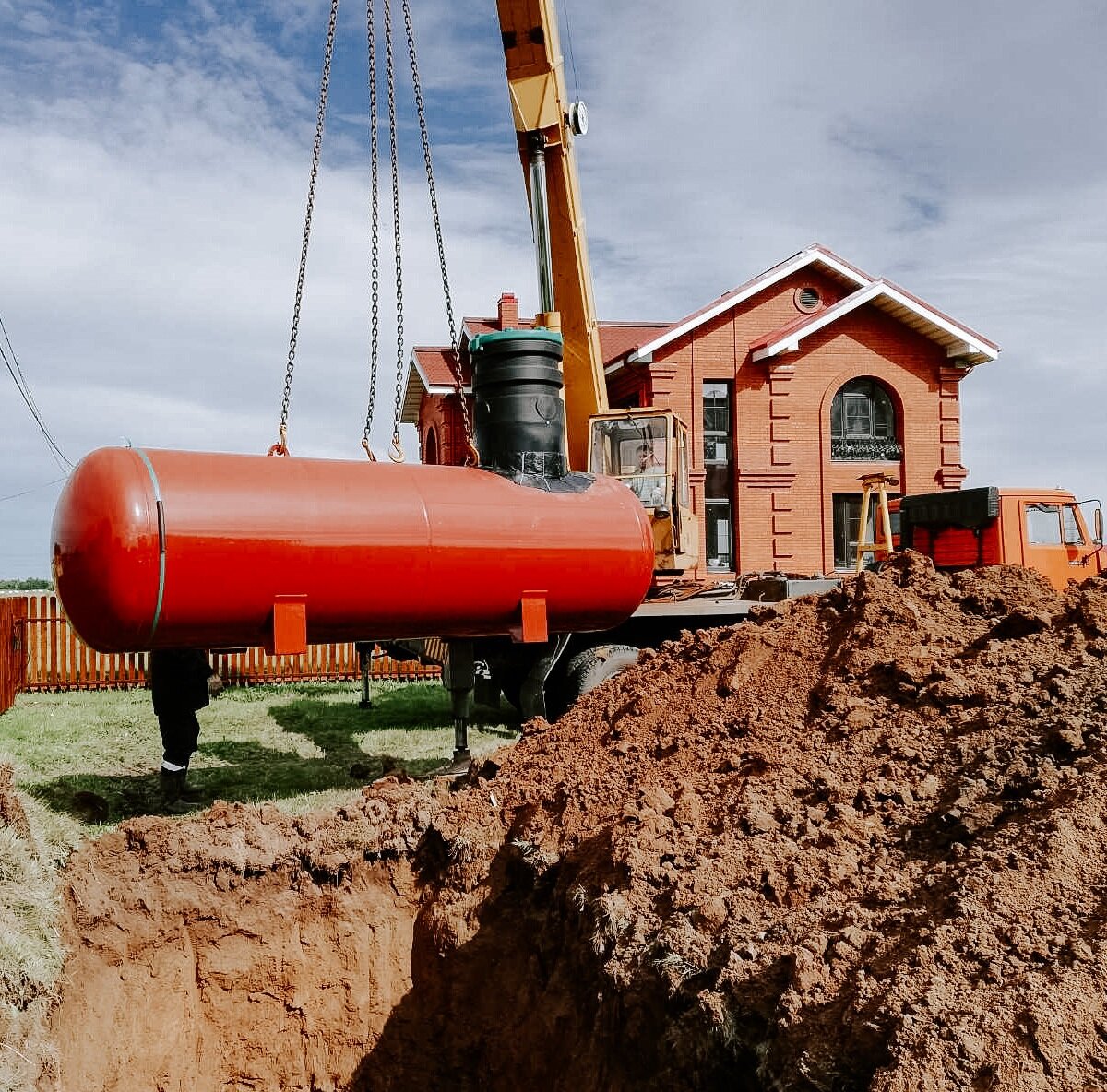 Газгольдер - автономная безопасная газовая система