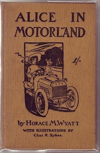 Книга "Алиса в стране моторов" с иллюстрациями Чарльза Сайкса. 1904