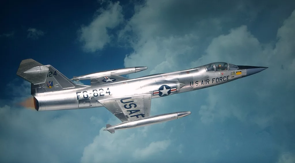 Первый экземпляр Lockheed F-104 Starfighter