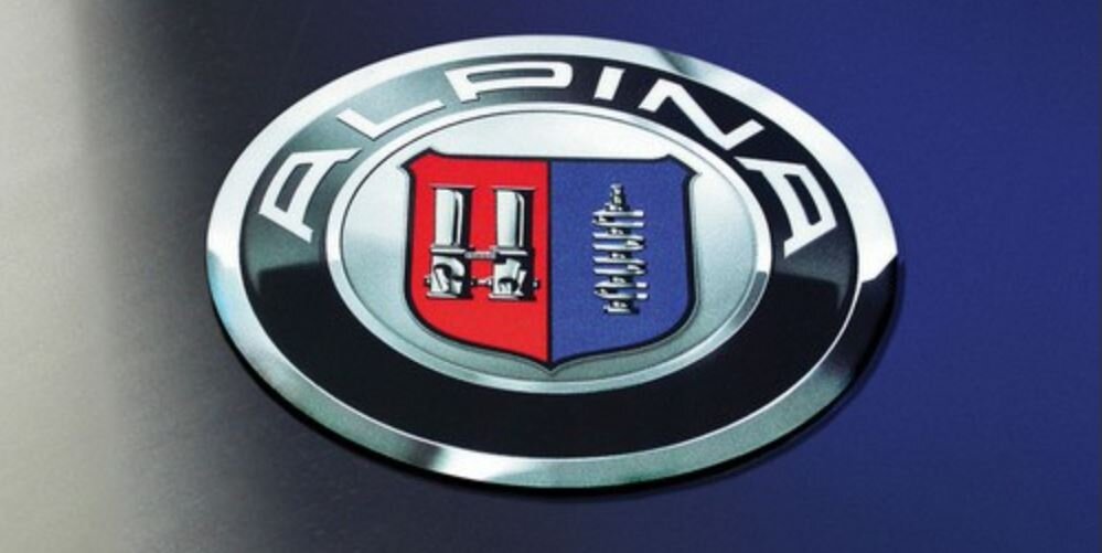 Логотип Alpina.