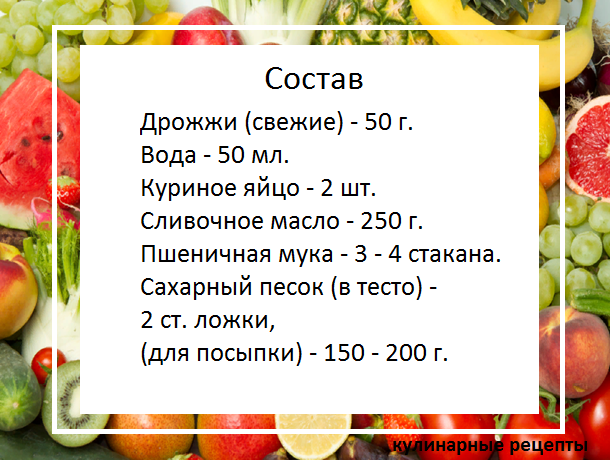 кулинарные рецепты