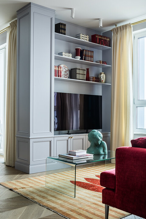 Фрагмент интерьера. Автор проекта: Даша Пушкина.