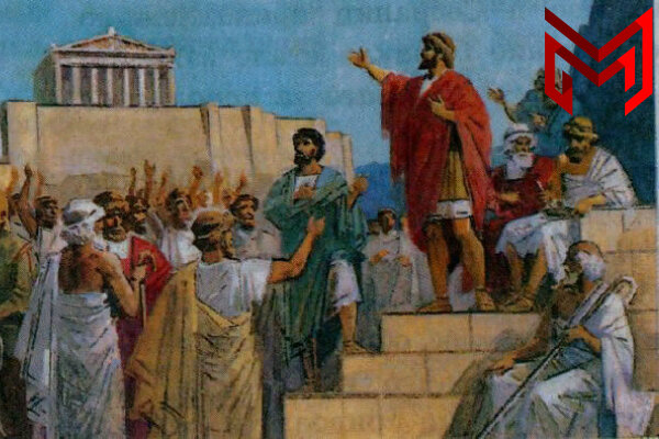 Перикл греческий скульптор. Древние афины народное собрание. Древняя греция демократия в афинах. Великий оратор древности демосфен. Афинская демократия древней греции.