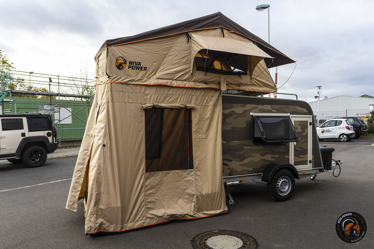 Жилой прицеп "Buschbüchse Minicamper"