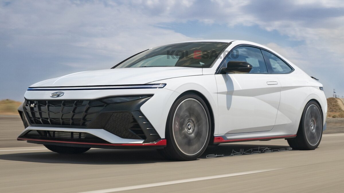    Рендер нового Hyundai Coupe