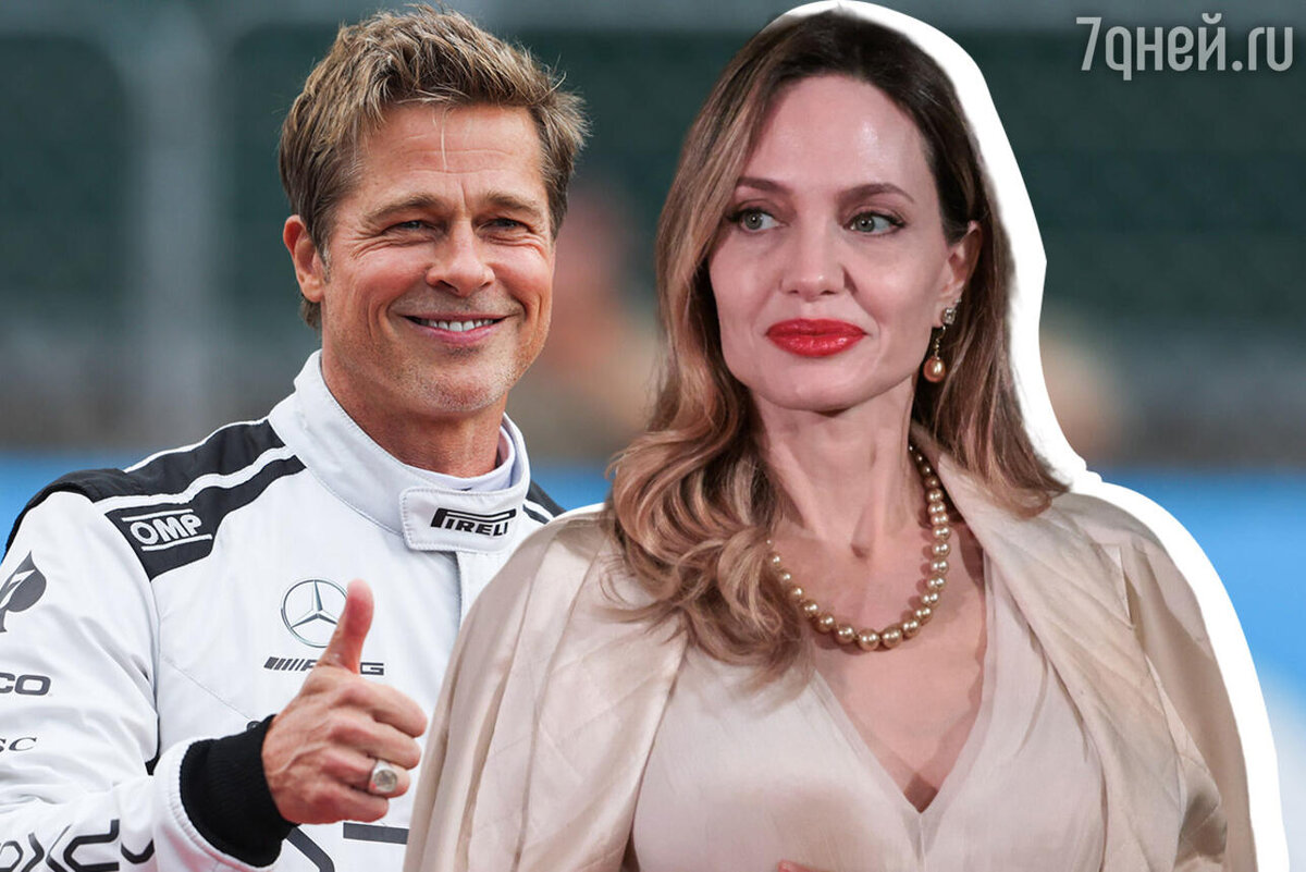    Анджелина Джоли и Брэд Питт IMAGO/ANTONIN VINCENT, Oliver Contreras - Pool via CNP/Consolidated News Photos/globallookpress.com. Коллаж: 7Дней.ru