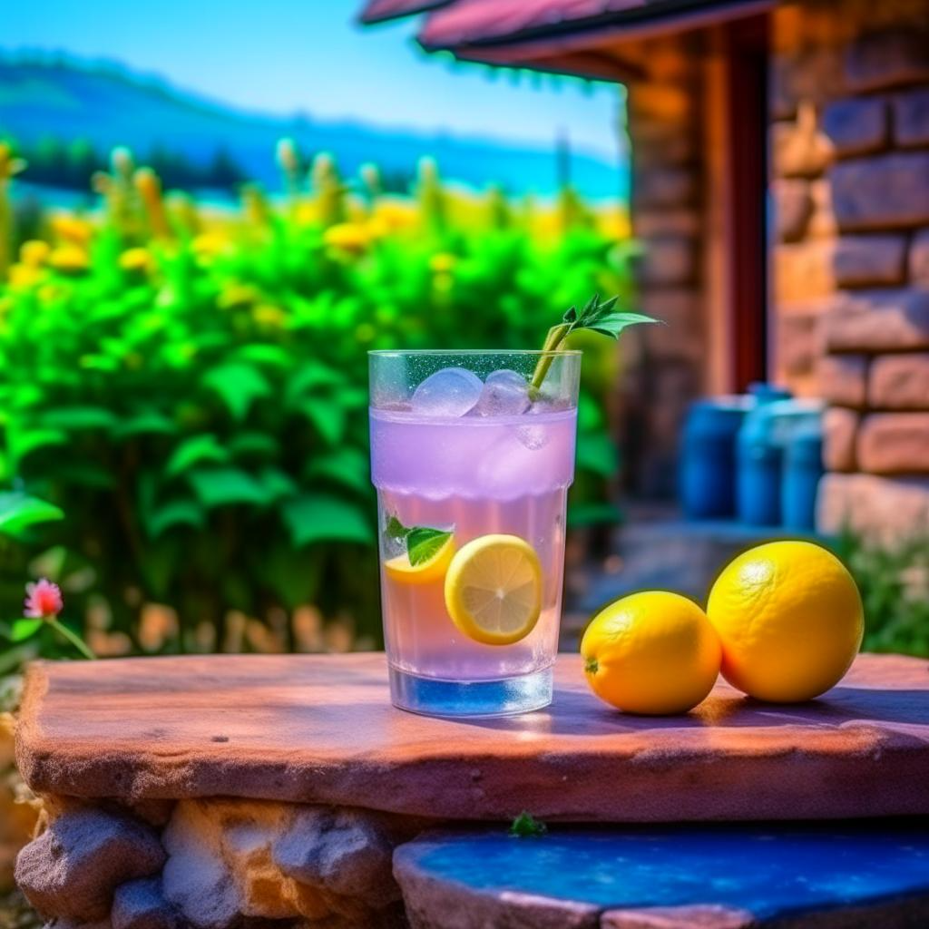 Теплый вечер с запахом лаванды и лимона