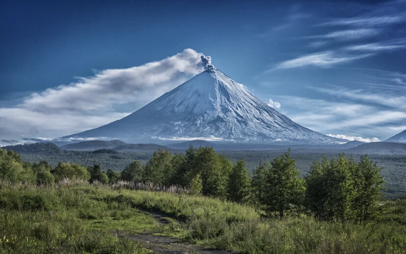 вулкан Ключевская Сопка 