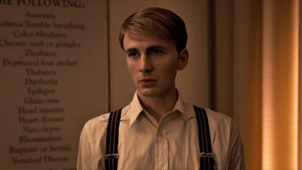 Стивен Роджерс до трансформации. 