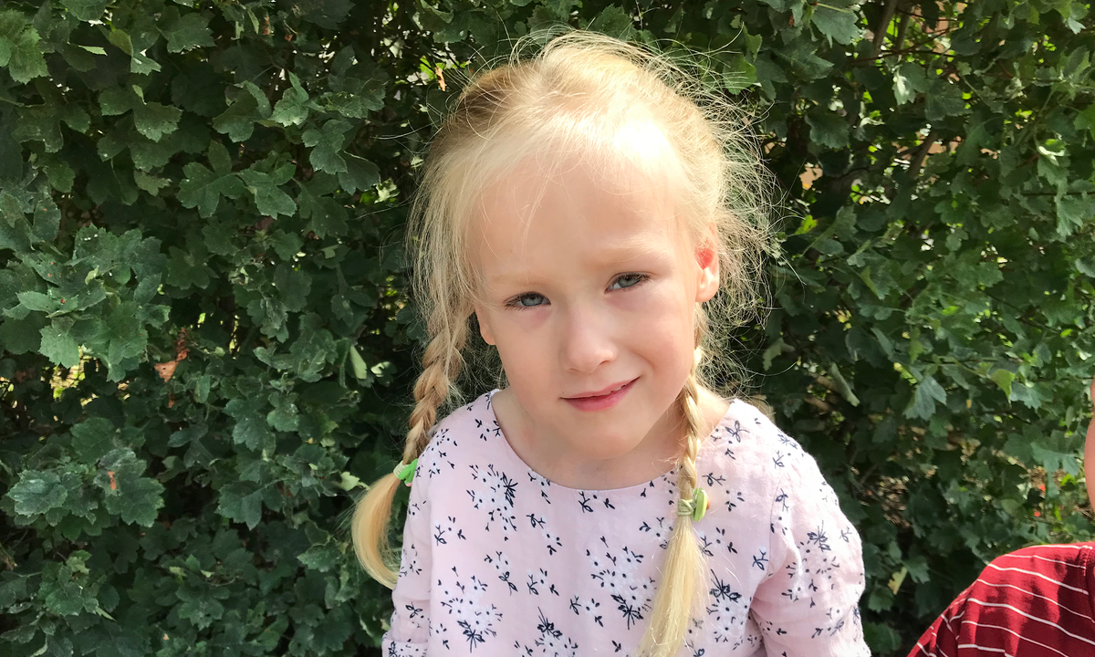 Стеша Малышева, подопечный фонда "Алёша"