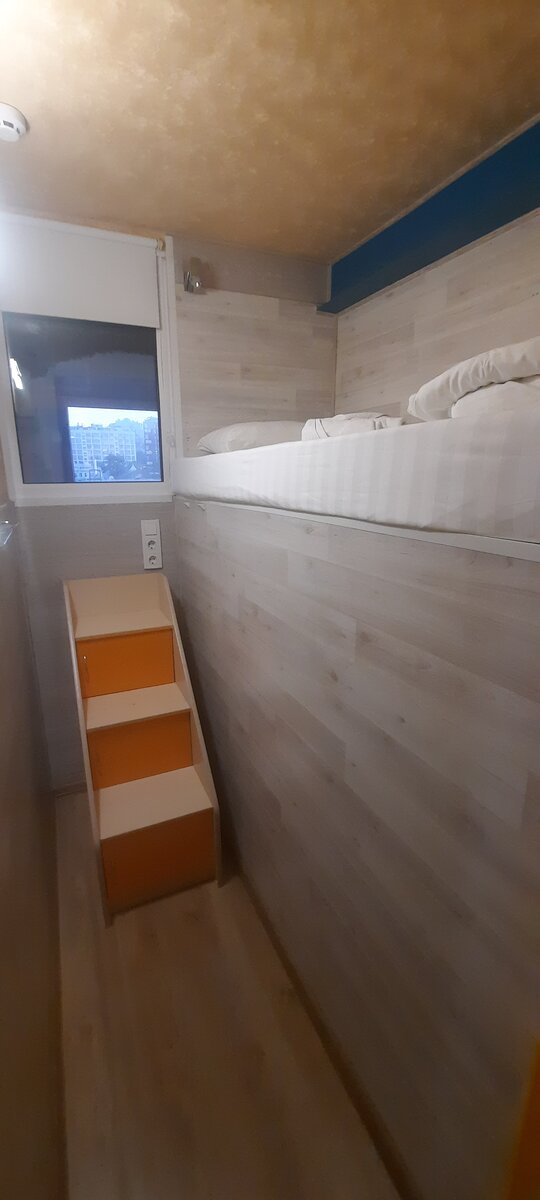 Так выглядит номер-капсула.