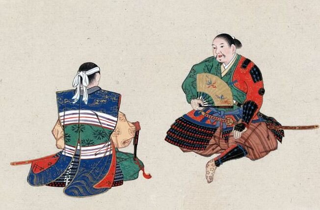 Artist: Unknown Title:[Front and back view of uniform and armor for samurai] Date:[1878?]