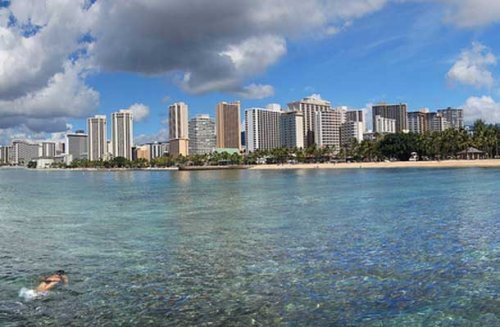 24. Пляж Вайкики (Waikiki), Гавайи

Фото: Bernard Spragg
