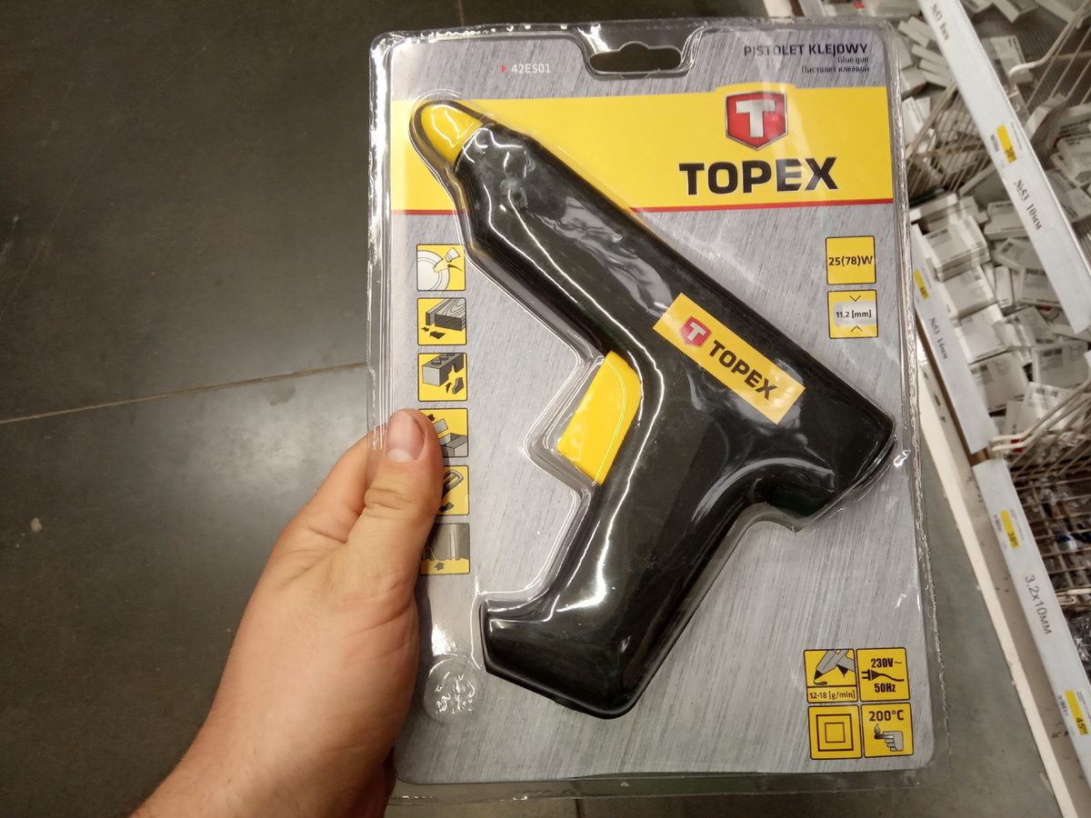 Клеевой пистолет ТОРЕХ