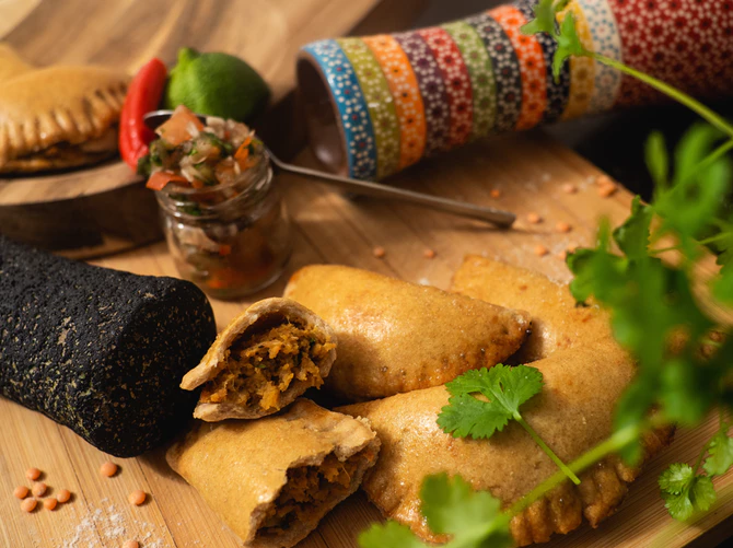 Empanadas - жаренные пирожки. Одно из любимых перекусочных блюд колумбийцев.
