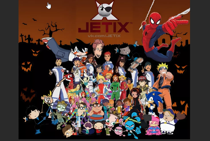 Какие мультики шли по jetix список с картинками