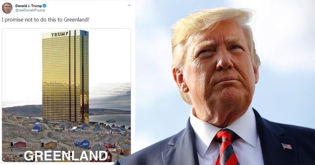 Трамп хочет купить гренландию мем
