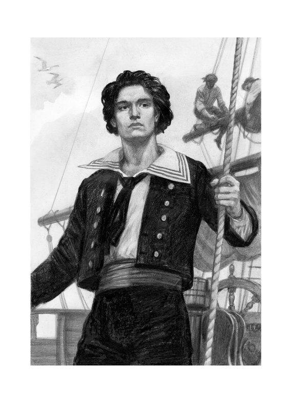 Молодой Эдмон Дантес. С сайта vitanova.ru 