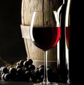 Вино сухое красное, благородное
