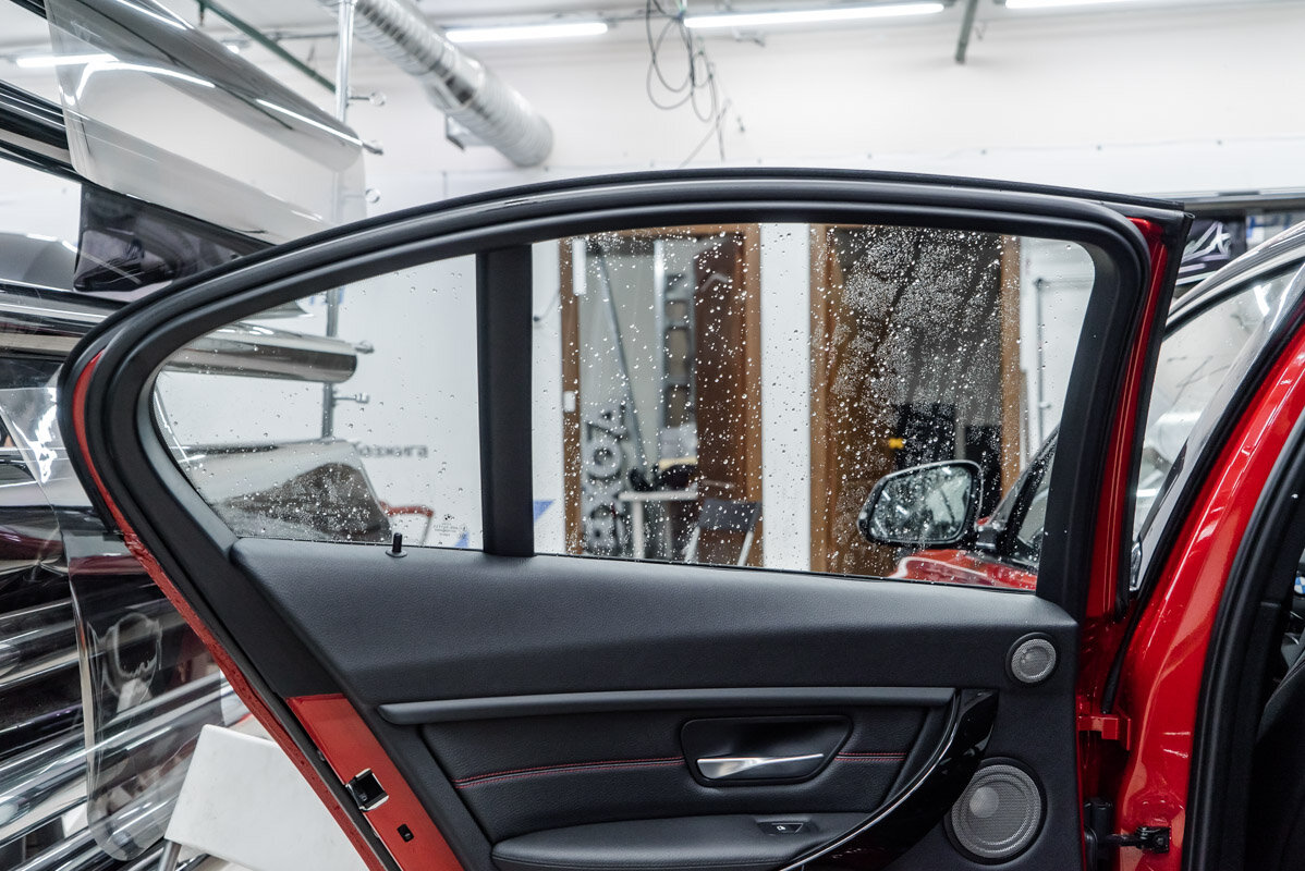 Исходная прозрачность стекол.