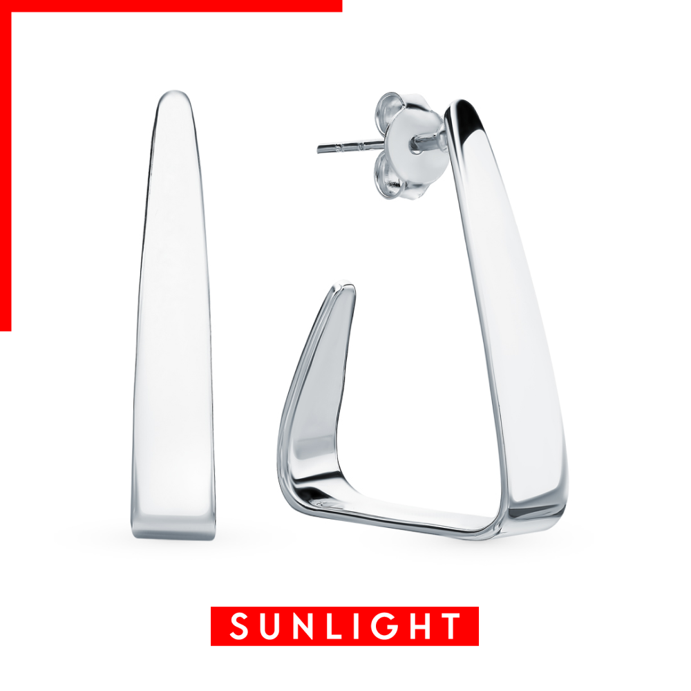 Серебряные серьги, арт. 88531