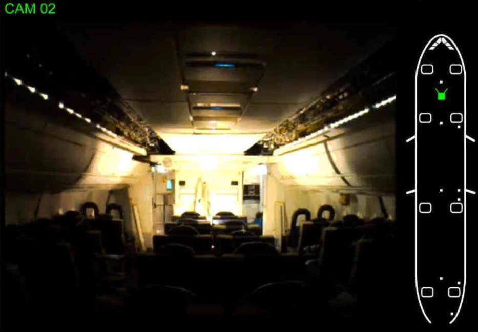 Скрытые камеры на борту самолетов: где они установлены и что снимают
